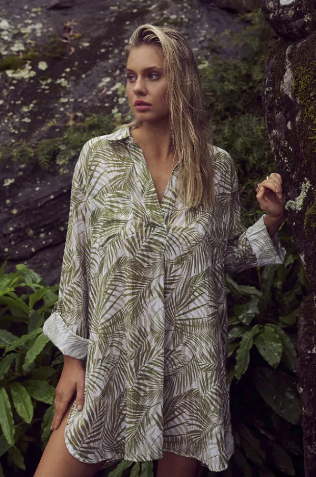 Overswim|Sunseeker Lombok Painters Shirt White