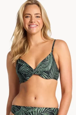 Bikini Tops|Sunseeker Lombok Soft Twist Bra BLACK