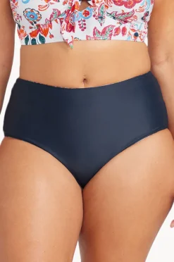 Bottoms|Artesands Loquacious Mondrian Reversible High Waist Pant White