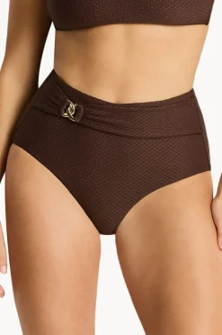 Bottoms|Sea Level Luminara High Waist Pant Cocoa
