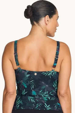 Tankini Tops|Artesands Lunafleur Cezanne D/DD Cup Tankini Separate Navy