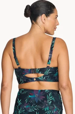 Bikini Tops|Artesands Lunafleur Cezanne D/DD Cup Bra Navy