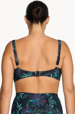 Bikini Tops|Artesands Lunafleur Delcroix Cross Front Bra Navy
