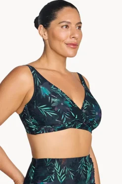 Bikini Tops|Artesands Lunafleur Delcroix Cross Front Bra Navy