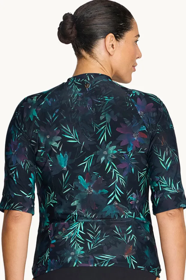 Rashies & Sunsuits|Artesands Lunafleur Seurat Suntop Navy