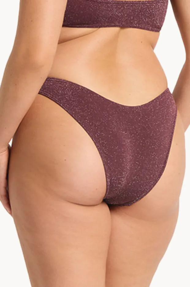 Bottoms|Bond-eye Lurex Sign Brief Amarena