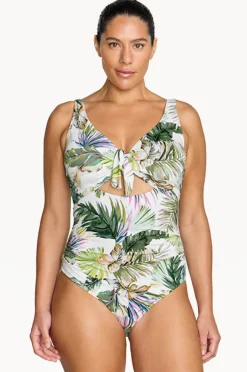 One Pieces|Artesands Lushara Cezanne D/DD Cup One Piece White