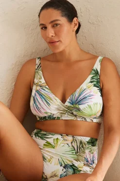 Bikini Tops|Artesands Lushara Delacroix Cross Front Bra White