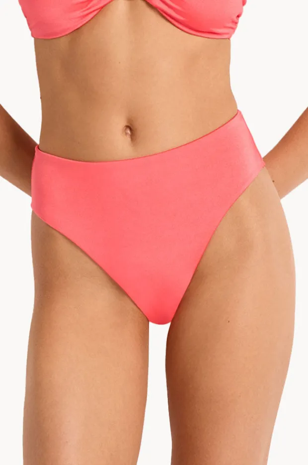 Bottoms|Monte u0026 Lou Lustre High Waist High Leg Pant Calypso