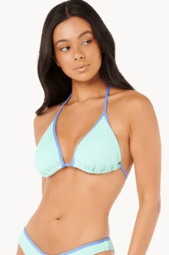 Bikini Tops|Rip Curl Luxe Surf D/DD Cup Slide Tri Aqua