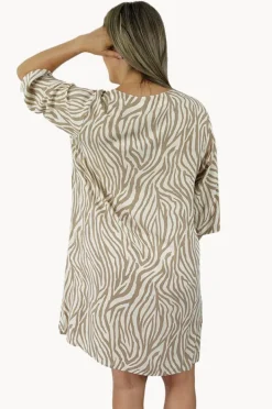 Overswim|Sundrenched Madagascar Tunic Taupe