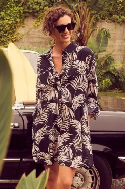 Overswim|Sunseeker Mae Painters Shirt Black