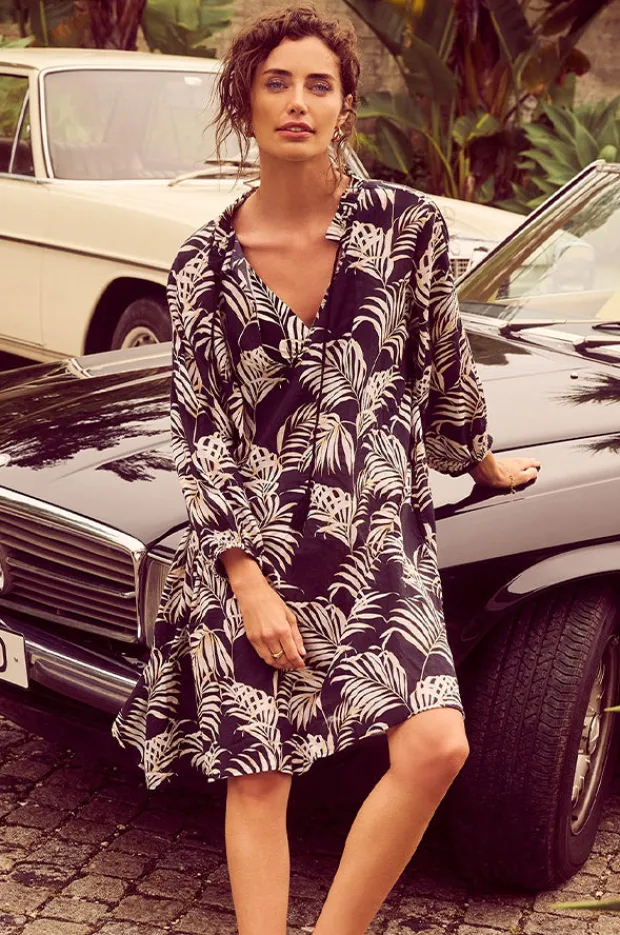 Overswim|Sunseeker Mae Painters Shirt Black