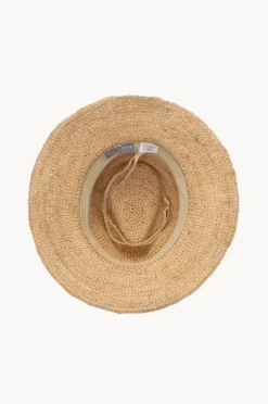 Headwear|Rigon Magdalena Raffia Adjustable Fedora Natural
