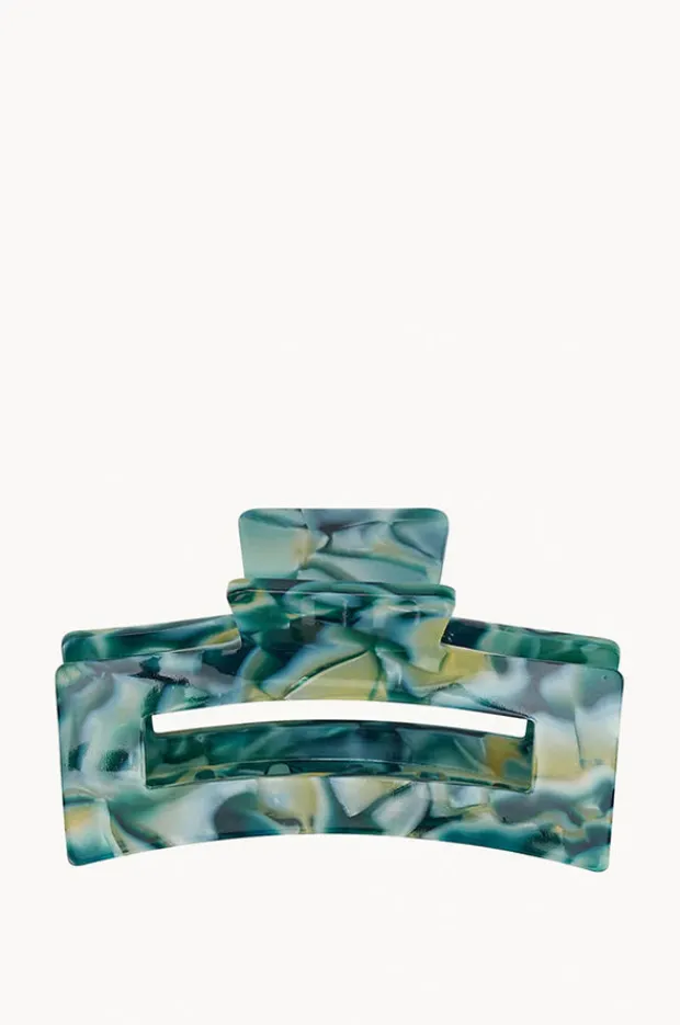 Home & Body|Annabel Trends Malachite Hair Claw Green