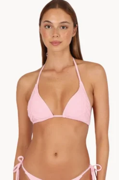 Bikini Tops|Baku Malibu Ruched Slide Tri Blush
