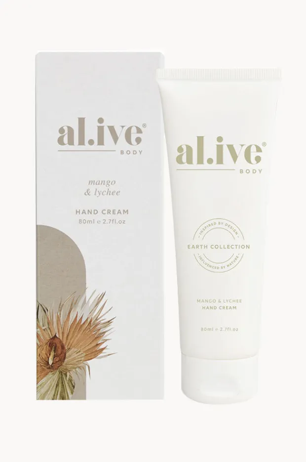 Travel|Gifts|Al.ive Body Mango & Lychee Hand Cream 80ml