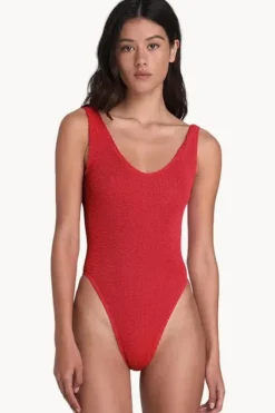 One Pieces|Bond-eye Mara Eco Textu One Piece Red