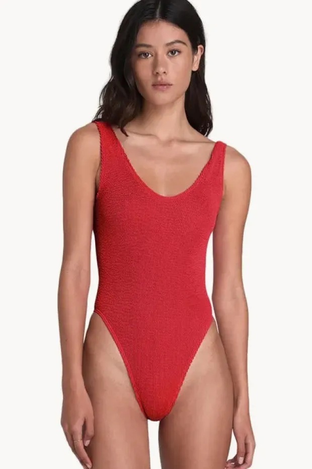 One Pieces|Bond-eye Mara Eco Textu One Piece Red