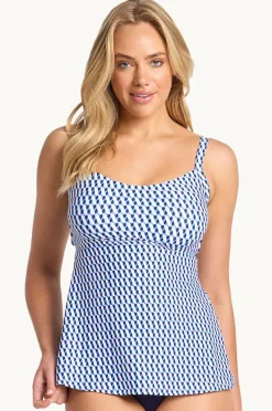 Tankini Tops|Sunseeker Marina E/F Cup Scoop Minimiser Tankini Separate Ink