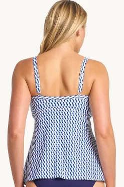 Tankini Tops|Sunseeker Marina E/F Cup Scoop Minimiser Tankini Separate Ink