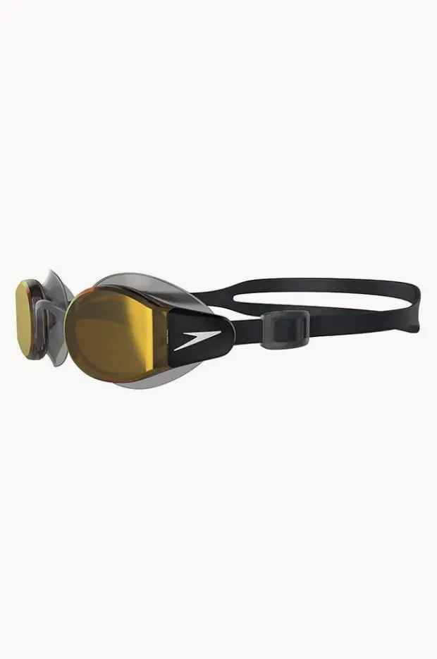 Goggles|Goggles|Speedo Mariner Pro Mirror Goggle Black/gold