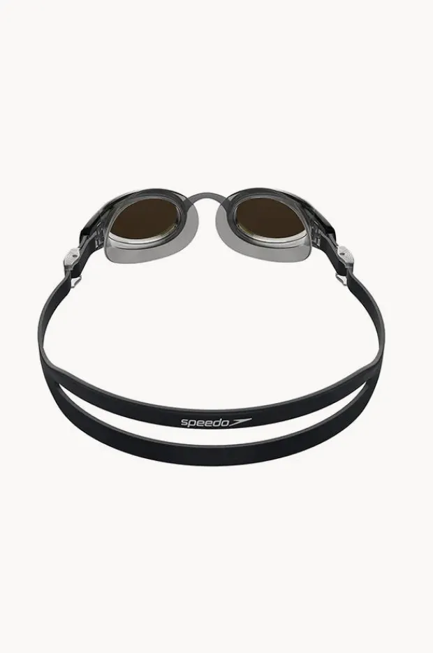 Goggles|Goggles|Speedo Mariner Pro Mirror Goggle Black/gold
