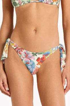 Bottoms|Monte u0026 Lou Marisol Tie Side Pant Blue/Natural