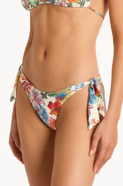 Bottoms|Monte u0026 Lou Marisol Tie Side Pant Blue/Natural