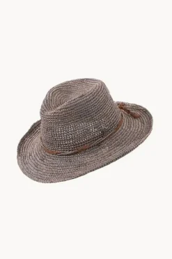 Headwear|Rigon Marjo Raffia Cowboy Hat Mushroom