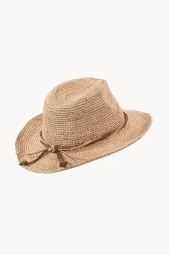 Headwear|Rigon Marjo Raffia Cowboy Hat Natural