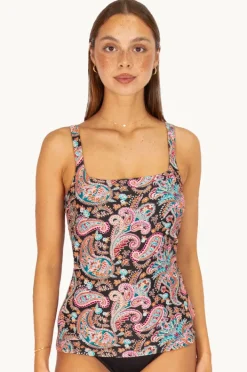 Tankini Tops|Baku Marrakesh Multi Fit Tankini Separate Black