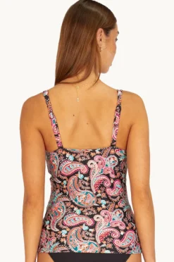 Tankini Tops|Baku Marrakesh Multi Fit Tankini Separate Black