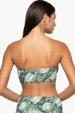 Bikini Tops|Nip Tuck Martinique Greta Bandeau Blue slate