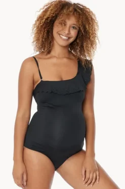 One Pieces|Cache Coeur Maternity Bloom One Piece BLACK