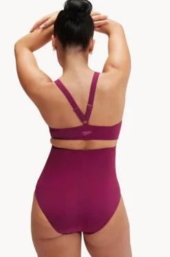 Bikini Sets|Speedo Maternity Crop Set Berry