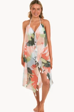 Dresses|Pool To Party Maui Escape Maxi Halter Dress Multi