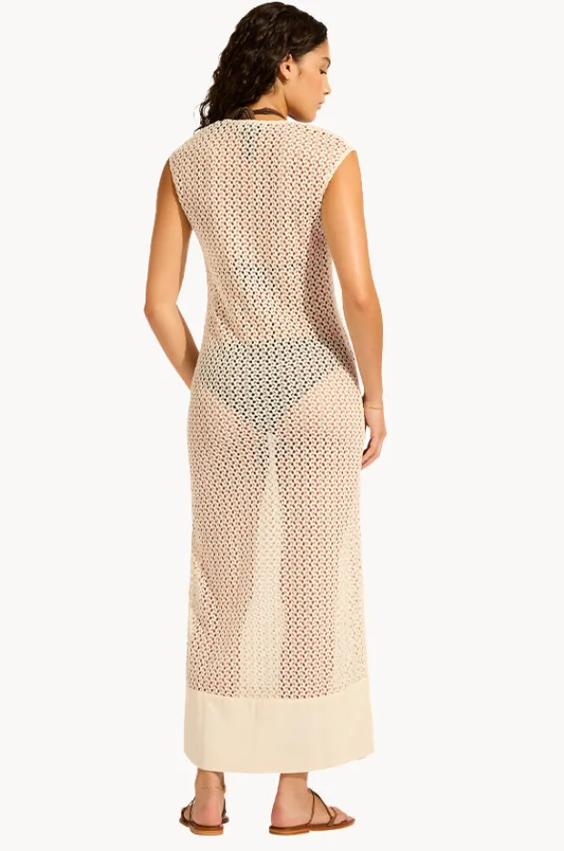 Overswim|Seafolly Maxi Tank Dress Ecru