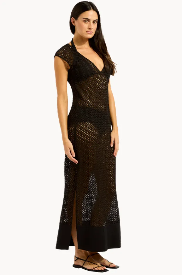 Overswim|Seafolly Maxi Tank Dress Black