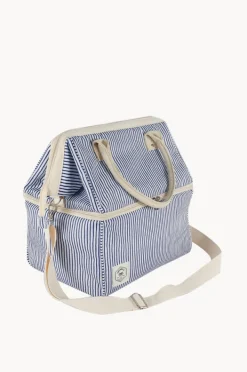 Cooler Bags|Picnic Vibes|Good Vibes Mediterranean Picnic Cooler Bag White/blue