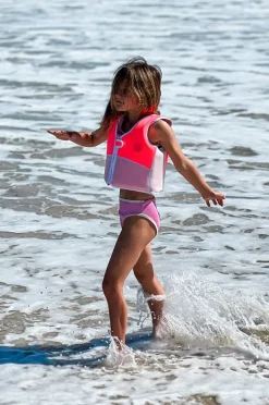 Floaties & Swim Aids|Floaties & Swim Aids|Sunny Life Melody The Mermaid Swim Vest 3-6 Years Neon Pink