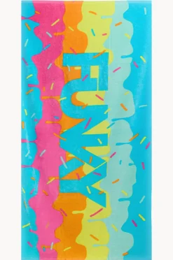 Towels|Towels|Funky Trunks Melting Mayhem Towel Multi