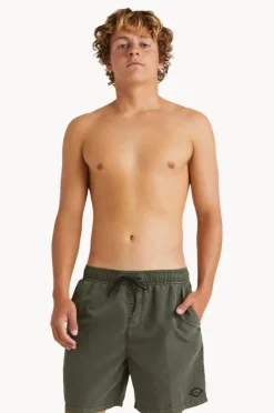 Boardshorts|Billabong Mens All Day Overdye Boardshort Military