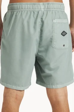 Boardshorts|Billabong Mens All Day Overdye Layback Boardshort Jade