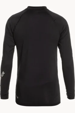 Rashies|Quiksilver Mens All Time Suntop Black