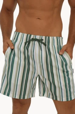 Boardshorts|Coast Mens Amandio Swim Short Green