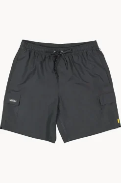 Boardshorts|Quiksilver Mens Balance Volley 18" Boardshort BLACK