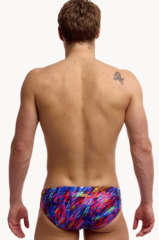 Briefs|Funky Trunks Mens Big Bang Brief Multi