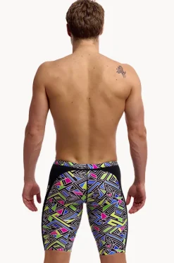 Jammers|Funky Trunks Mens Bits Of Peace Jammer Black/multi