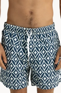 Boardshorts|Ortc Mens Cable Boardshort Navy